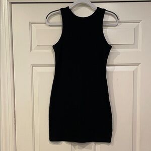 Target a new day Classic Black Sleeveless ribbed Dress